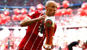Platz 8: Arjen Robben (90 Tore in 170 Spielen)