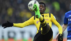 Platz 1: Ousmane Dembele - 105 Millionen Euro plus Boni bis 42 Millionen (2017 von Borussia Dortmund zum FC Barcelona)