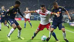 Filip Kostic musste gegen RB Leipzig verletzt ausgewechselt werden