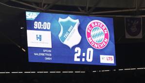 2017/2018: 3. Spieltag – 0:2 bei der TSG 1899 Hoffenheim