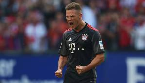 Platz 2: Joshua Kimmich (FC Bayern München) - Bundesliga-Spiele: 52, Siege: 43, Siegquote: 82,7%