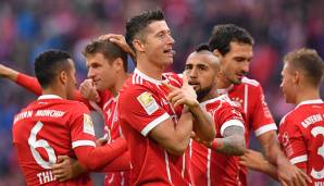 Robert Lewandowski (FC Bayern): Die Mainzer bekamen den Polen nicht in den Griff. Lewandowski gab von Bayern die meisten Torschüsse aufs Tor ab und traf dabei zwei Mal