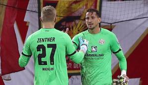 Rene Adler musste im Pokalspiel des FSV Mainz 05 vorzeitig ausgewechselt worden