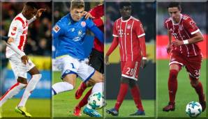 Yann Aurel Bisseck, Emil Berggreen, Kwasi Wriedt und Marco Friedl feierten ihr Bundesligadebüt