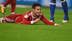 7. James Rodriguez (Bayern München): Der Kolumbianer ist mittlerweile sehr präsent in der Offensive der Münchner. 88 Prozent seiner Pässe kommen an, ebenso erfolgreich seine Tackling-Quote. Torgefährlich mit Blick für den besser positionierten Mitspieler