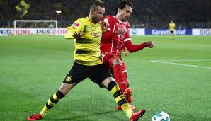 Mats Hummels (FC Bayern München): Zeigte gegen den BVB, dass er der Abwehrchef ist. Beste Zweikampfquote (75 Prozent), meiste Ballaktionen, starke Bälle hinter die Abwehr