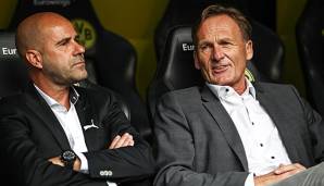 Hans-Joachim Watzke will trotz BVB-Krise weiter an Peter Bosz festhalten