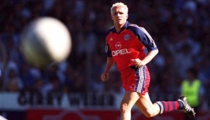 THOMAS STRUNZ: Spielte drei Jahre für die Bayern, ehe er 1992 zum VfB Stuttgart wechselte. 2001 folgte das Comeback von Strunz beim FCB.