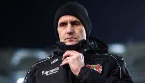 Heiko Herrlich (Trainer Bayer Leverkusen): "Die Gegner haben ein tolles Fußballspiel gesehen, wir sind jetzt mit den Nerven fertig."