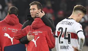 Hannes Wolf wurde als Trainer des VfB Stuttgart entlassen.