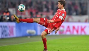 Platz 8: Thomas Müller (FC Bayern München) - Debüt für den Verein: 15.8.2008, Bundesliga-Spiele: 271