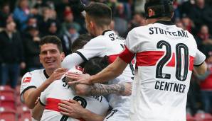 Platz 10: VfB Stuttgart - Spielanteil Legionäre: 47,8% - Tore: 9:11 - Punkte: 26.