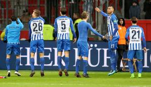 Platz 15: Hertha BSC - Spielanteil Legionäre: 57,6% - Tore: 9:11 - Punkte: 22.