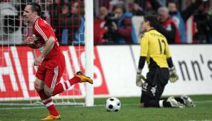 Franck Ribery wurde zur Halbzeit eingewechselt - und mit seinem Last-Minute-Elfmeter zum Matchwinner. Zehn Jahre später und mittlerweile 36-jährig sucht er eine neue Herausforderung in der Serie A.