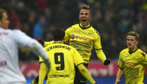Platz 8 - Mario Götze für Borussia Dortmund: 19 Jahre und 176 Tage
