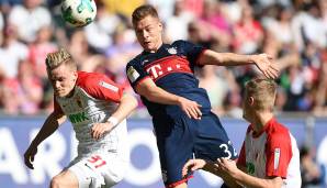 ABWEHR - Joshua Kimmich (FC Bayern München): Leitete die Wende ein und machte auf rechts mit Robben ordentlich Betrieb. Bereitete das 1:1 mit einer punktgenauen Flanke vor und leitete das 2:1 mit einem Beinschuss gegen Max ein.