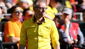 Peter Stöger dürfte am 34. Spieltag sein letztes Spiel als Trainer von Borussia Dortmund haben.