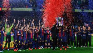 FC Barcelona, 2012/13 (100 Punkte) - 15 Punkte Vorsprung auf Real Madrid