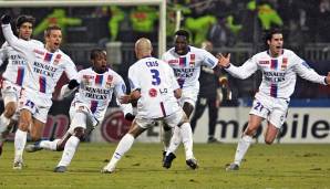 Olympique Lyon, 2005/06 (84 Punkte) - 15 Punkte Vorsprung auf Girondins Bordeaux