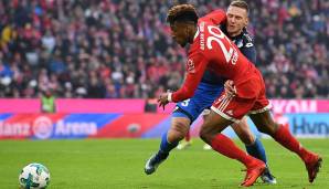 Platz 14: Kingsley Coman (FC Bayern) – 107 Dribblings