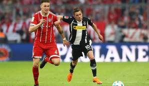 Platz 3: Thorgan Hazard (Borussia Mönchengladbach) – 148 Dribblings