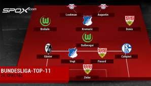 Und so sieht sie aus, die letzte Top-11 der Bundesliga-Saison 2017/18.