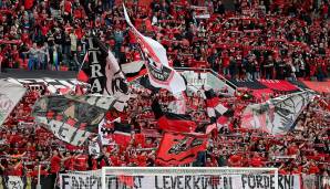 13.: Bayer 04 Leverkusen. Zuschauerschnitt: 28.231 - ausverkaufte Spiele: 7.