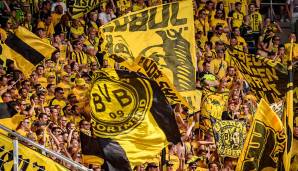 1.: Borussia Dortmund. Zuschauerschnitt: 79.222 - ausverkaufte Spiele: 11.