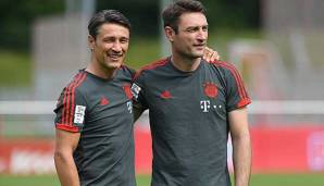 Niko Kovac und Robert Kovac bilden das Trainerduo beim FC Bayern München.