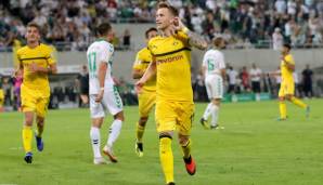 Marco Reus erzielte das entscheidende Tor für Borussia Dortmund im Pokal gegen Greuther Fürth