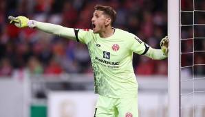 1. FSV Mainz 05: Rene Adler, 33 Jahre alt, geboren am 15.01.1985.