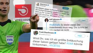 Die Bundesliga ist zurück - und mit ihr die endlosen Diskussionen über Sinn und Unsinn des Videobeweises. Nach den chaotischen Vorgängen am 1. Spieltag stand das Netz Kopf. SPOX gibt einen Überblick über die Netzreaktionen.