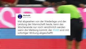 Besonders mitgenommen waren in der Netzgemeinde die Fans des FC Schalke 04. Die Forderung nach Abschaffung des VAR war zumindest nicht selten zu lesen.