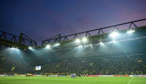 Platz 1: Borussia Dortmund - Durchschnittsnote 3,38.
