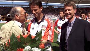1999/2000: Fredi Bobic vom VfB Stuttgart zu Borussia Dortmund für 5,75 Millionen Euro.