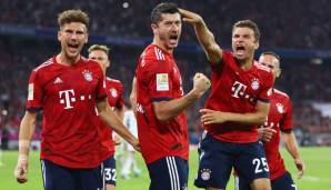 Platz 1: FC Bayern München (65,4 Mio. Euro)