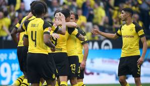 Dortmund erzielte in der Liga bereits fünf Tore nach Kontern. Auch das ist spitze in Europas Top-Ligen.