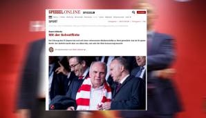 Peter Ahrens von "spiegelonline" warnt den FC Bayern vor eine Überalterung seiner Bosse und weist auf die wilde Abteilung Attacke hin.