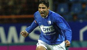 Platz 4: Vahid Hashemian für den VfL Bochum in der Saison 2002/03 - 7 Tore