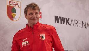 Schlug bei seiner Vorstellung beim FC Augsburg ruhige Töne an: Co-Trainer Jens Lehmann.