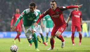 Werder Bremen muss am 19. Spieltag der Bundesliga gegen Eintracht Frankfurt antreten.
