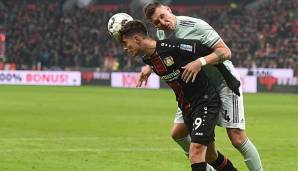 Kai Havertz wurde beim Spiel gegen den FC Bayern in der Nachspielzeit der ersten Halbzeit verletzt ausgewechselt.