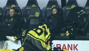 Marco Reus musste beim Elfmeterschießen zwischen Borussia Dortmund und Werder Bremen zusehen.