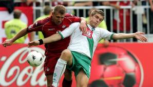 Platz 8: 14 Minuten - Ivan Klasnic (Werder Bremen) am 10. September 2005 beim Spiel gegen den 1. FC Kaiserslautern.