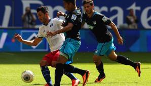 Platz 14: 24 Minuten - u.a. Roberto Firmino (TSG Hoffenheim) am 17. August 2013 beim Spiel gegen den Hamburger SV.
