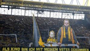 Borussia Dortmunds Fans zeigten gegen den VfL Wolfsburg eine beeindruckende Choreographie.