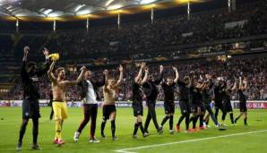 Eintracht Frankfurt kämpft um den Einzug in die Champions League.