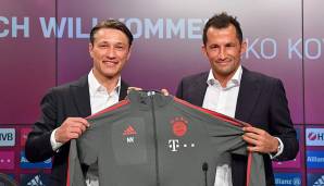 Niko Kovac wird als Nachfolger von Jupp Heynkes offiziell beim FC Bayern vorgestellt. Nach dem DFB-Pokalgewinn mit Frankfurt sind die Erwartungen an den 46-Jährigen groß. Kovac gibt sich bescheiden und verkündet nur, dass "ein paar Titel möglich sind".