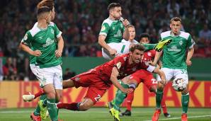 Die Bayern gewinnen weiter. Deutlich gegen Düsseldorf, knapp gegen Werder. Auch im Pokal zittern sich die Münchner nach 2:0-Führung dank eines Elfmeters zum 3:2 durch. Es folgt ein 1:1 bei Absteiger Nürnberg.