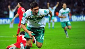 In Bremen reifte Özil in der Saison 08/09 zum Nationalspieler. Gleichzeitig erreichte Werder auch das UEFA-Pokal-Finale und wurde DFB-Pokalsieger, nach einer weiteren starken Saison und Weltmeisterschaft 2010 ging es für 18 Millionen Euro nach Madrid.